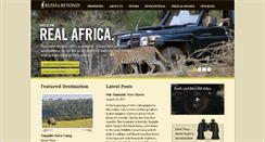 Desktop Screenshot of bush-and-beyond.com